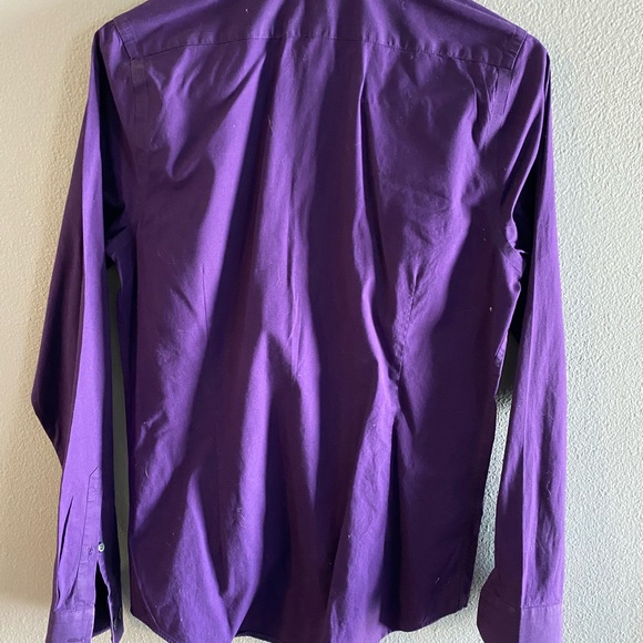 Express Long Sleeve Button Down Mens Shirt - Picture 4 of 4